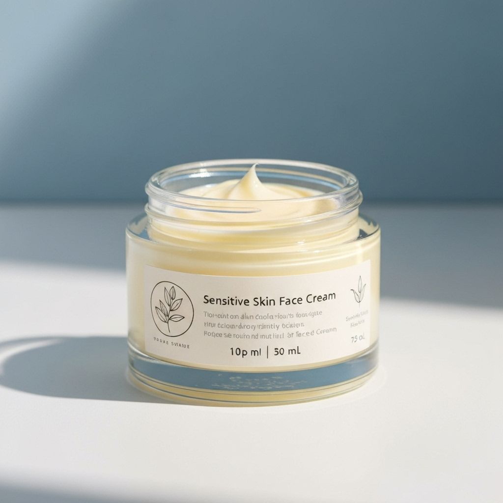 Sensitive skin face cream